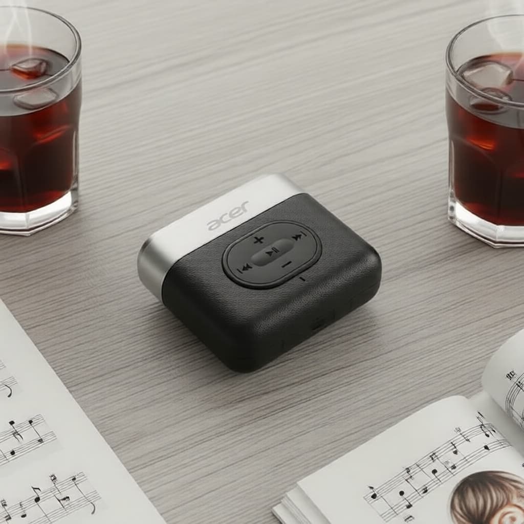 Fones de ouvido Bluetooth Acer OHR806 TWS: fone de ouvido gamer de baixa latência com microfone para música e uso diário