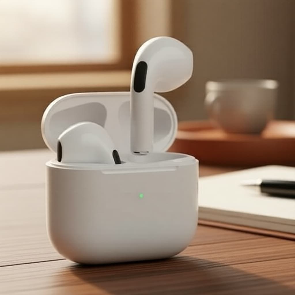 Fones de Ouvido Bluetooth TWS Estéreo HIFI Sem Fio Intra-Auriculares para Jogos, Redução de Ruído