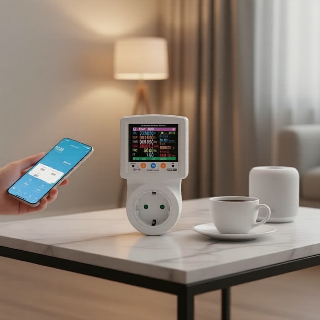 Dispositivo De Segurança Elétrica Para Tomada Inteligente Tuya WiFi Com Monitor De Energia De Proteção De Tensão E Corre