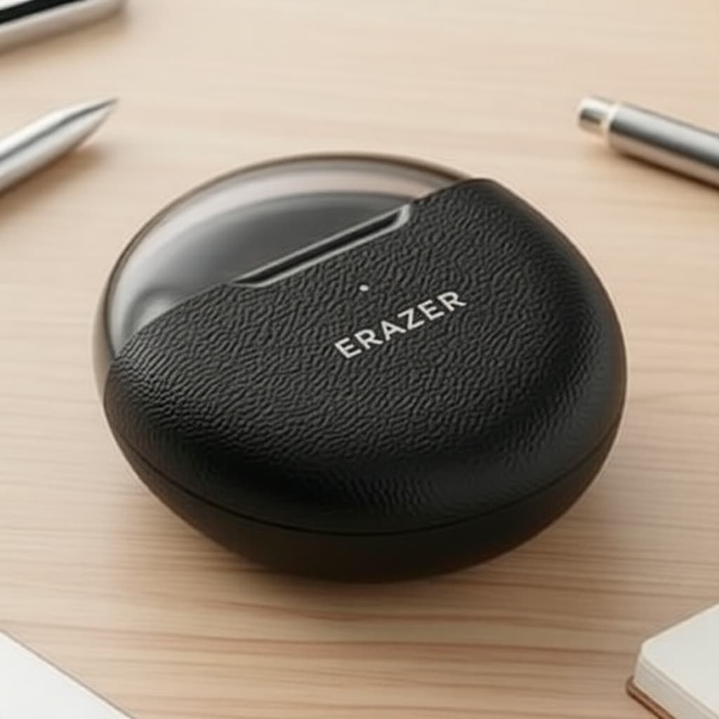 ERAZER EK160 Fones de Ouvido Bluetooth HD Estéreo HiFi Latência Baixa Intra-Auriculares com Microfone 6.0 para Música e