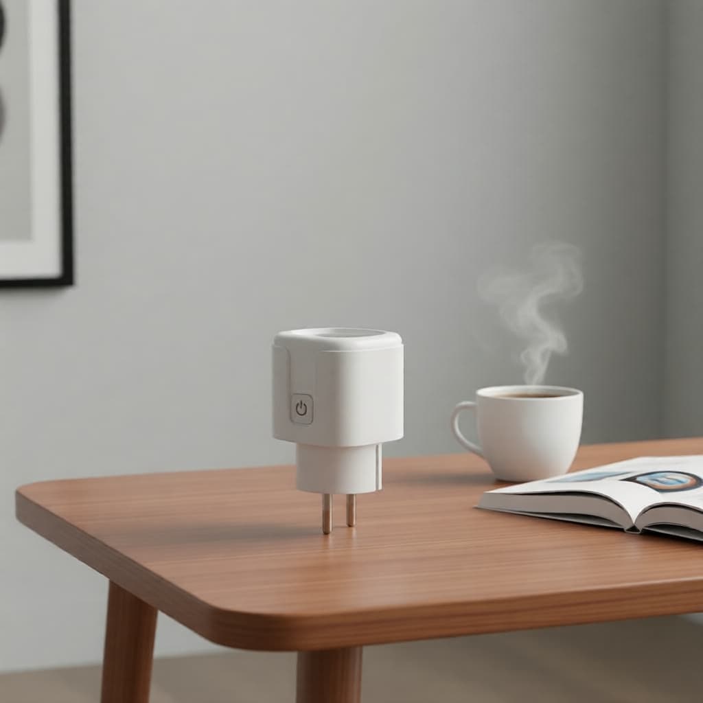 Tomada Inteligente Wifi EU 16A/20A com Rastreamento de Energia, Controle por Voz para Google Home/Alexa/Alice