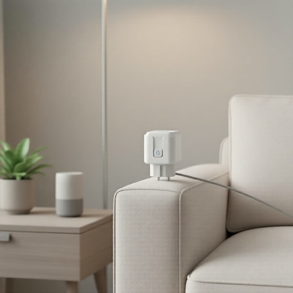 Tomada Inteligente Padrão UE 16A/20A, Tuya WiFi/Zigbee, Monitoramento de Energia e Temporizador, Compatível com