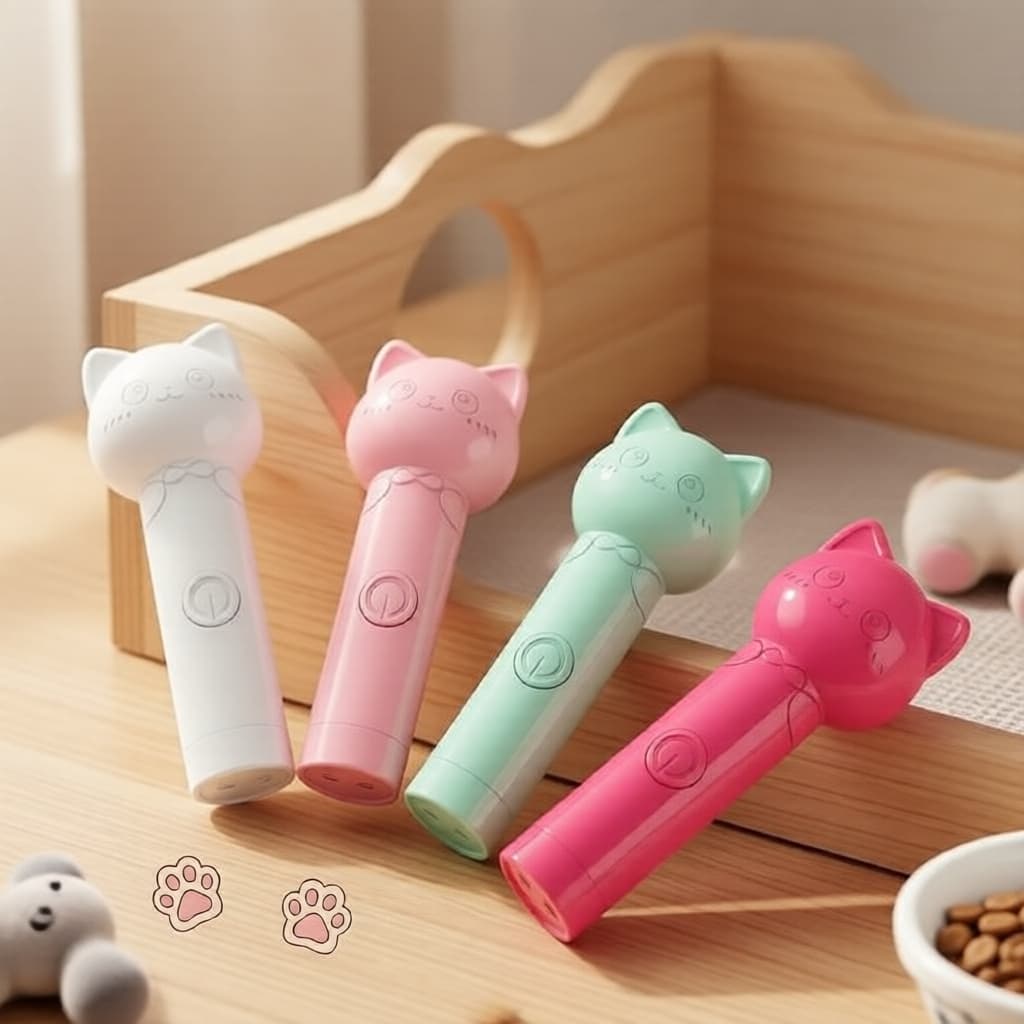 Varinha 2 em 1 Laser e UV para Gatos e Crianças, Brinquedo