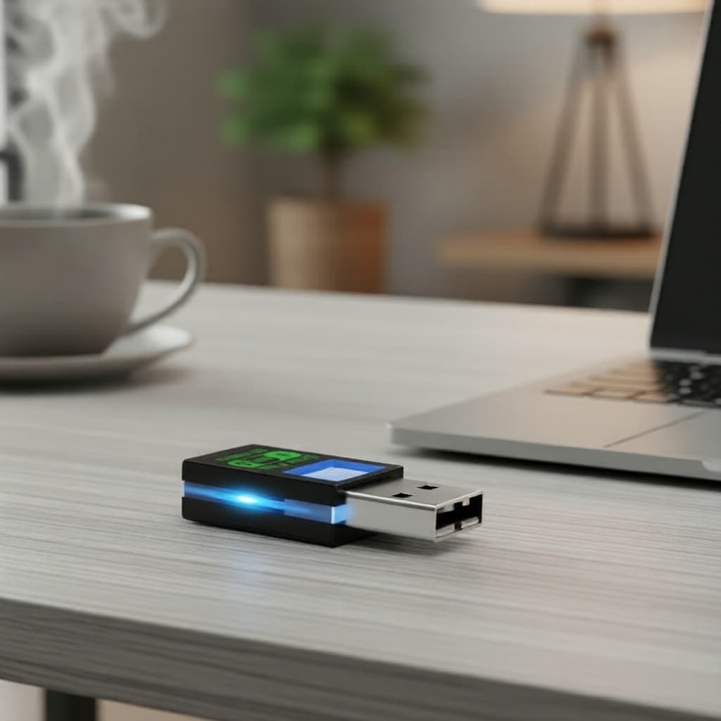 Adaptador USB WiFi 6 AX900 com Bluetooth 5.4, Dual-Band 2.4G/5GHz, sem necessidade de driver para Windows 10/11