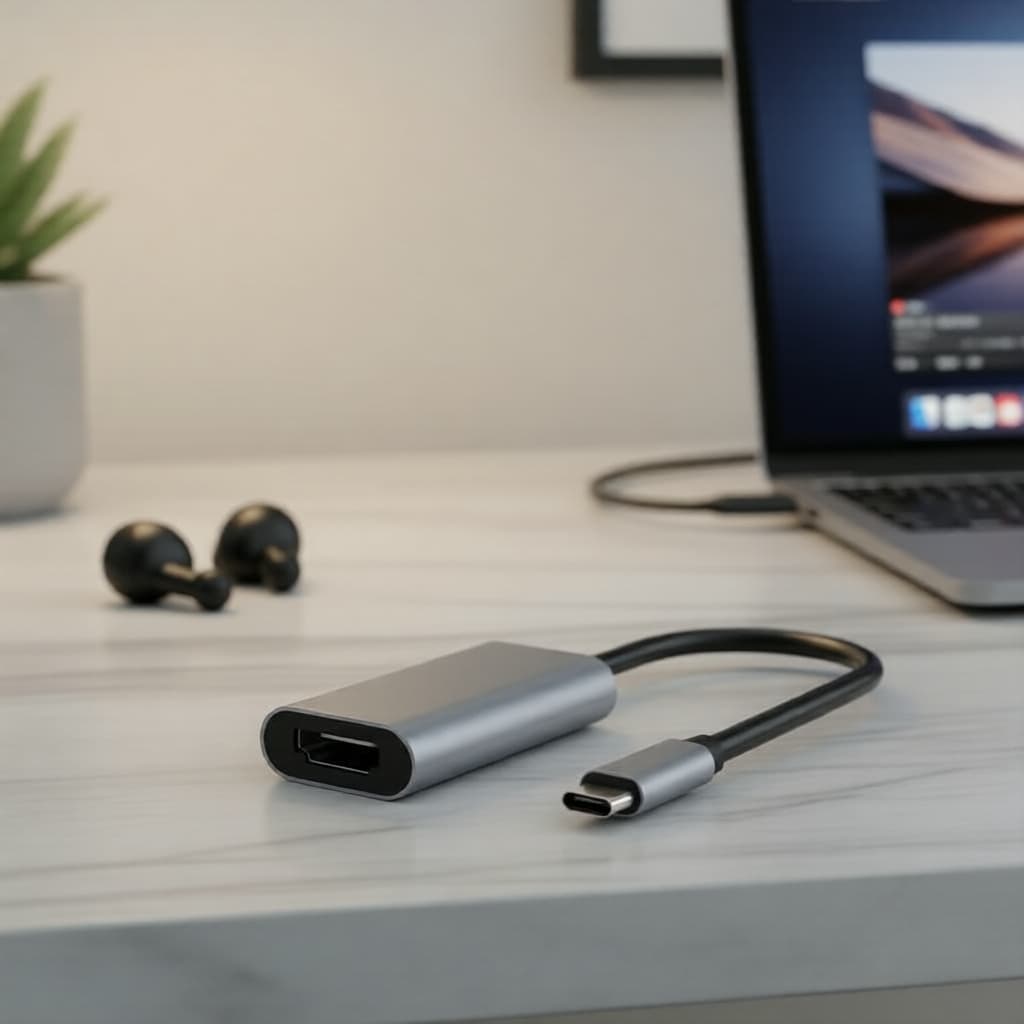 Cabo USB-C para HDMI Compatível Adaptador Conversor de Vídeo USB C para HDTV HD 4K USB 3.1 Cabo Adaptador para MacBook