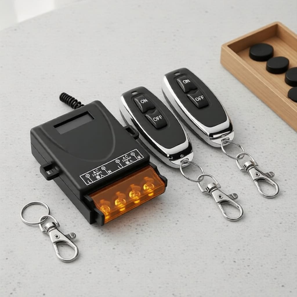 Axus Smart Switch 2026 Receptor Sem Fio De Alta Potência 100M Interruptor De Alimentação Inteligente De Longo Alcance