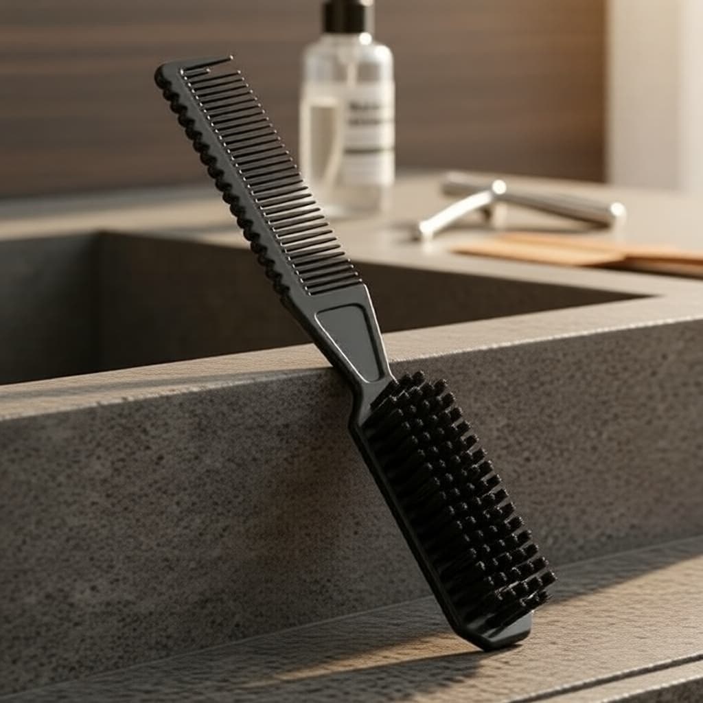 Escova profissional masculina para cabelo e barba - multifuncional, ferramentas de alta qualidade