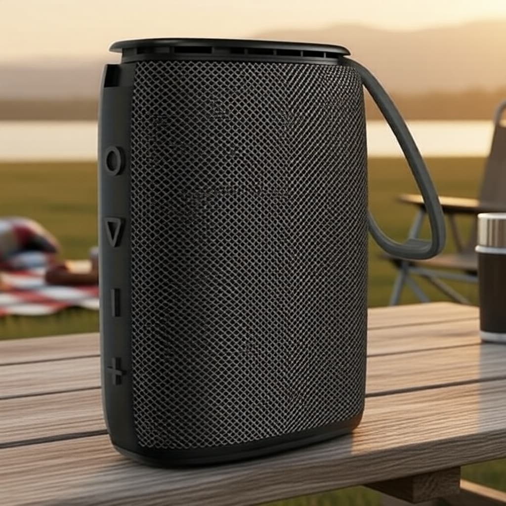 Caixa de Som Bluetooth Portátil IPX7 à Prova D'Água com TWS Estéreo, Mini Caixa de Som para Exterior Resistente a