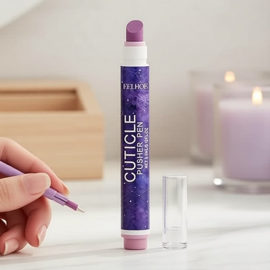 Caneta de óleo para cutículas 2 em 1, hidratante suave e clareador para cutículas secas e danificadas