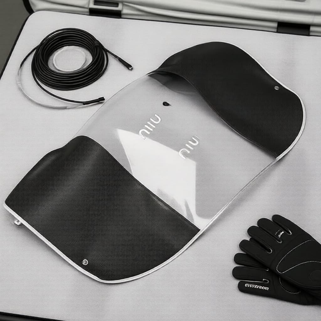 Capa protetora de painel à prova d'água em PVC para moto