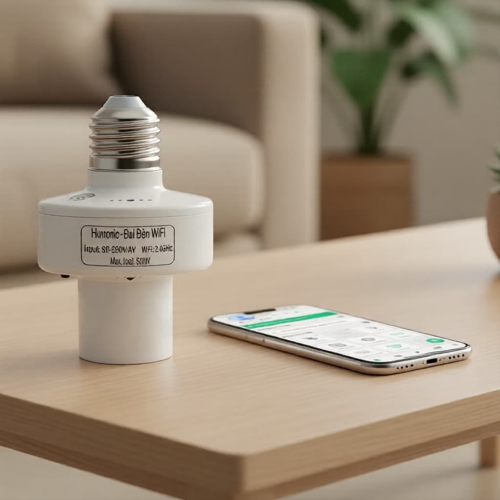 Lâmpada inteligente com radar e sensor de movimento ativada por movimento para suportes de lâmpadas de quarto