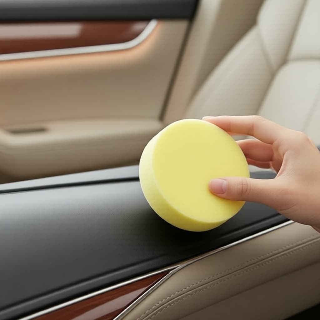 Restaurador de Carros para Painel de Plástico Preto e Couro Brilhante