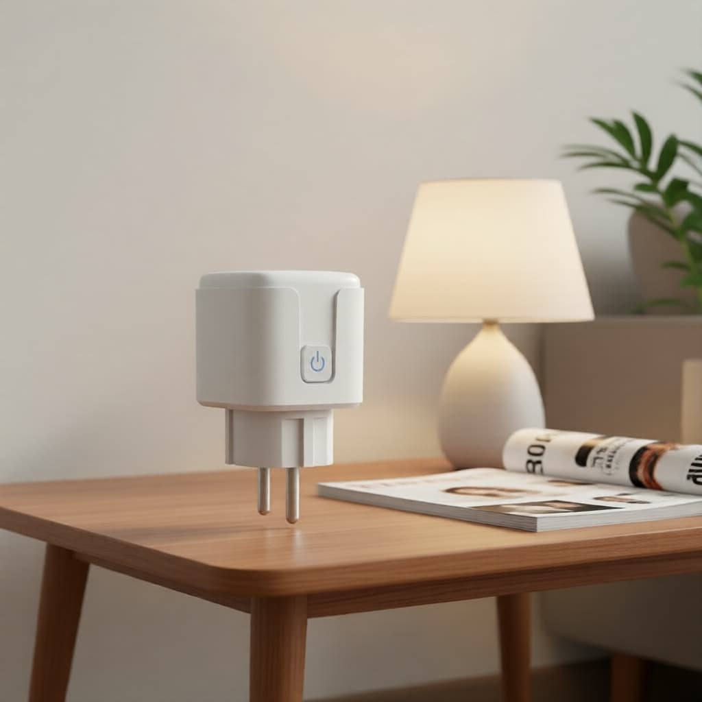 Tomada Inteligente Tuya 16A 20A EU WiFi, Controle por Voz e Remoto via Alexa/Google, RF433, Interruptor Temporizador