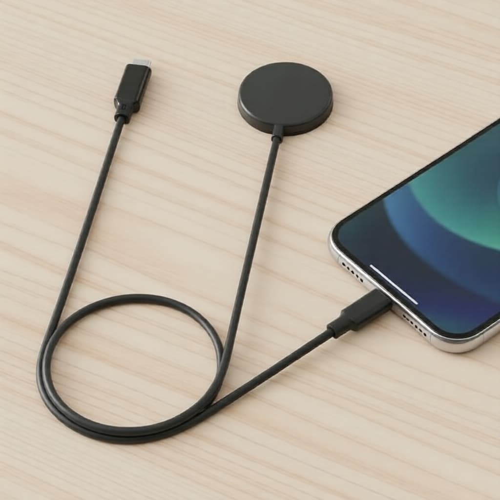 Carregador Magnético Portátil sem Fio Dock para Samsung Galaxy Watch 8/7/6/5 Pro/5/4/3/Active 2/1