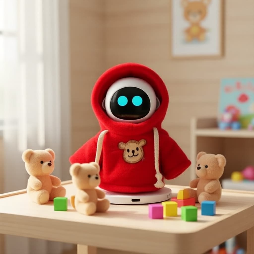 Conjunto De Acessórios De Férias Para Animais De Estimação Robóticos Eilik Smart AI Com Suéter , Boné E Cachecol Exclusi