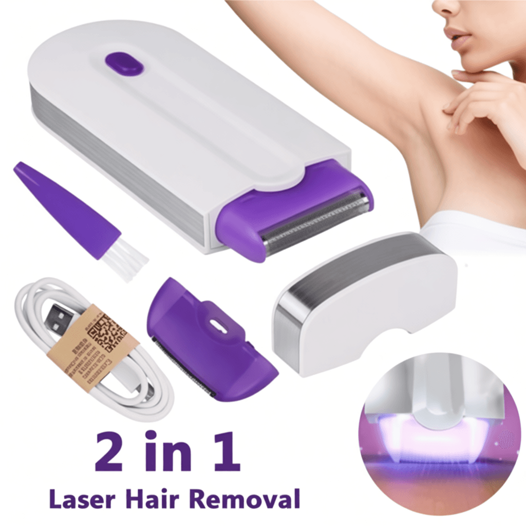 Depilador Removedor De Pelos os Gêneros Facial e Corporal Sem fio Recarregável depilador intimo feminino Navalha