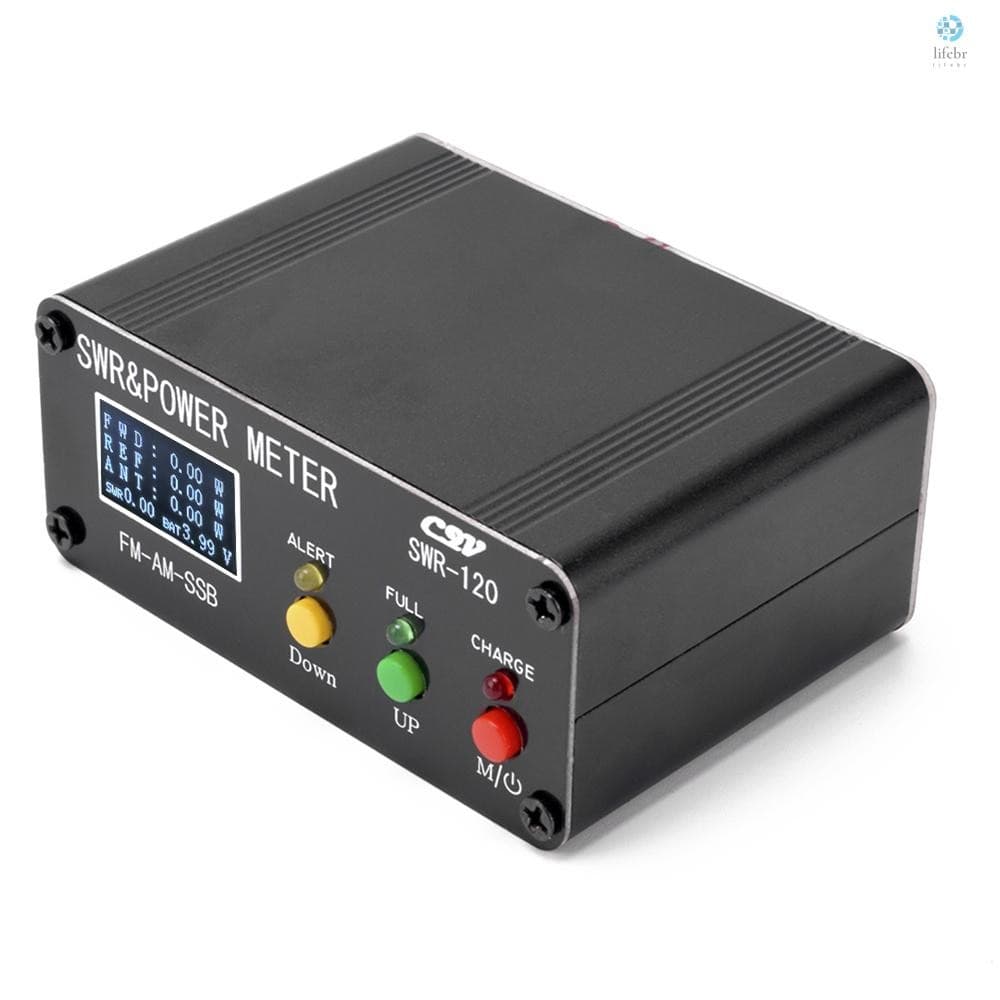 120W SWR Medidor De Onda De Energia Digital 1.8-54MHz Ondas Curtas FM AM SSB Modos Sup Tolo02