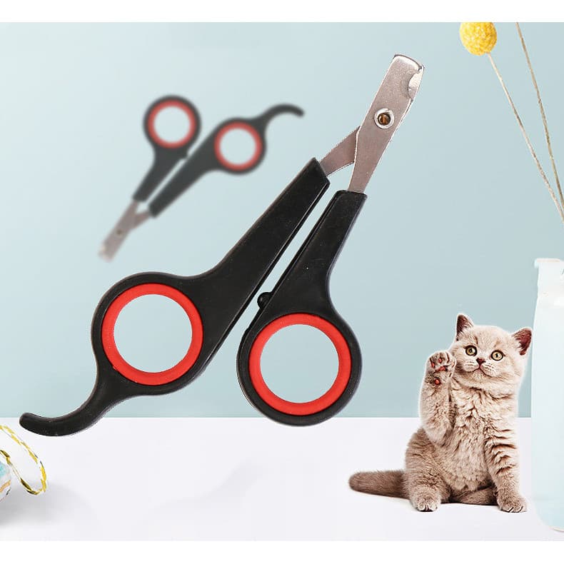 9 Kit De Tesouras Ergonômicas Para Unhas De Animais De Estimação , Adaptáveis Às Características Do Animal