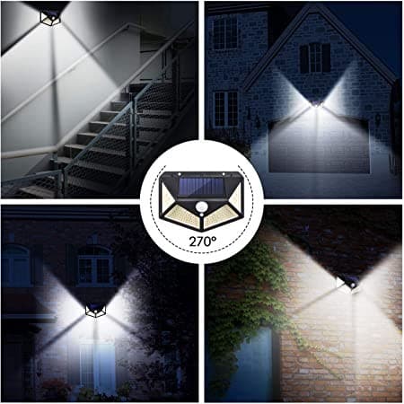 Luz Com Sensor Solar De 6 Peças : Iluminação Eficiente E Econômica !