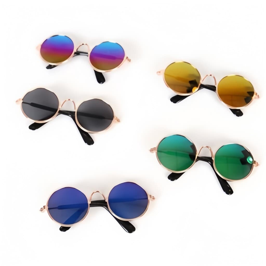 Materiais Refinados-Promoção De Óculos De Sol Para Animais De Estimação De Qualidade Premium