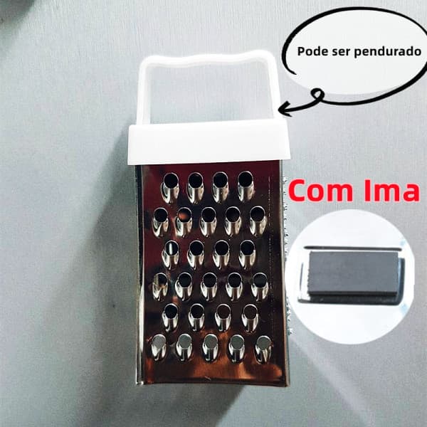 Mini Raspador De Aço Inoxidável De 8 Pacotes Com Plástico-Promoção Fácil De Limpar