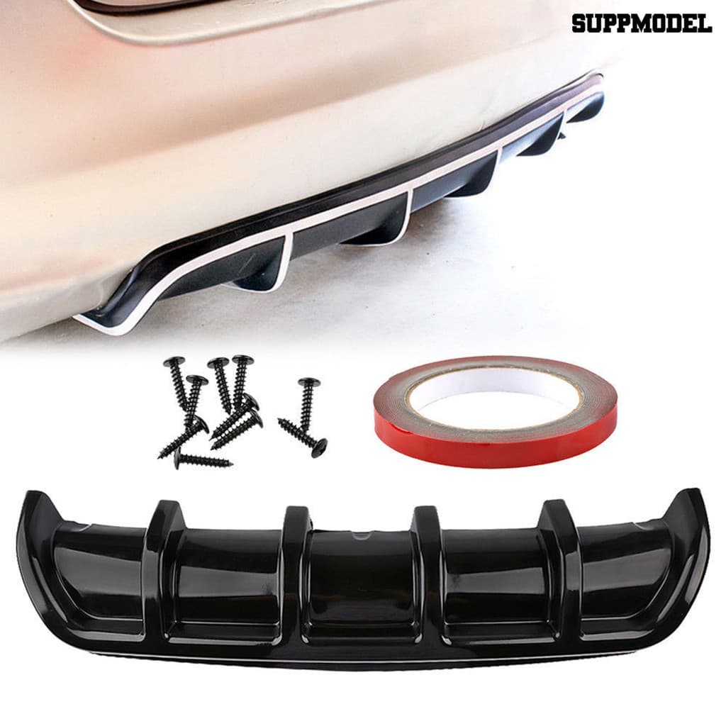 Suppmodel Pára-Choques Protetor Substituível Fácil Instalação Universal Difusor De Choque Traseiro Do Carro Para Automóv