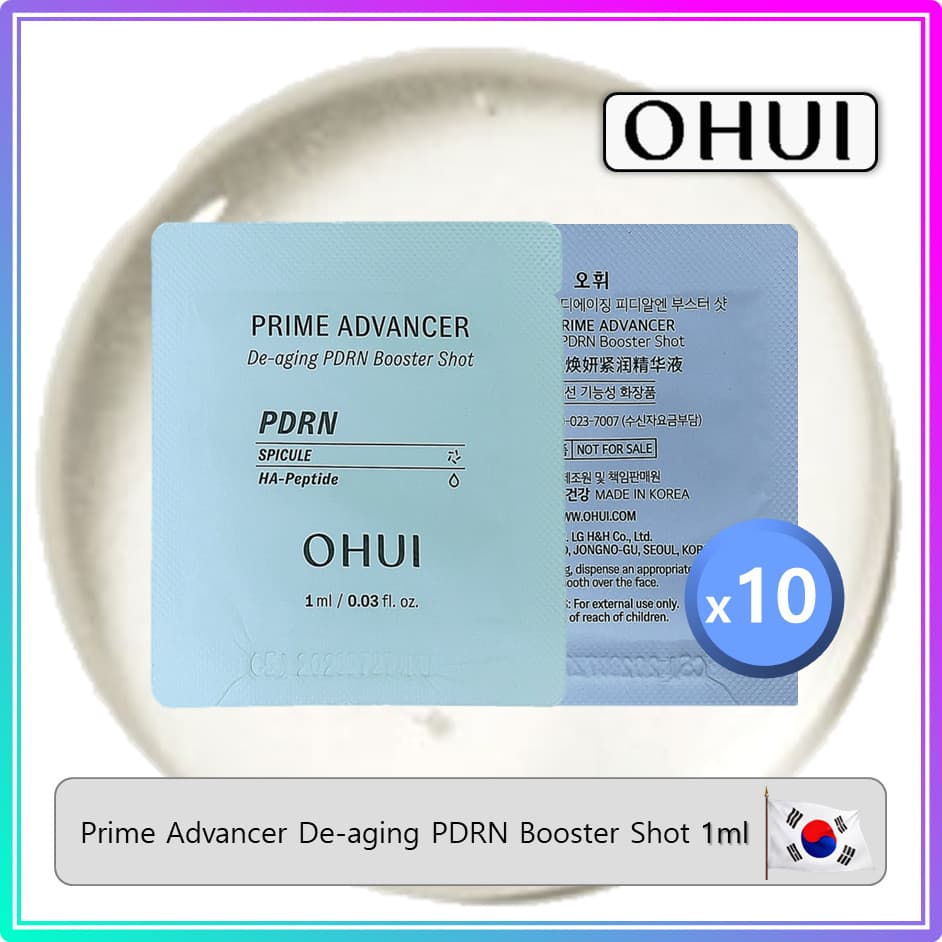 [O HUI] Prime Advancer Deenvelhecimento PDRN Booster Shot (1ml x 10ea) / Prime Advancer De-aging PDRN Booster Shot (1ml x 10ea) #157
