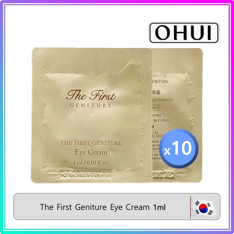 [O HUI] Primeiro Creme De Olhos Geniture (1ml x 10ea) / The First Geniture Eye Cream (1ml x 10ea) #161