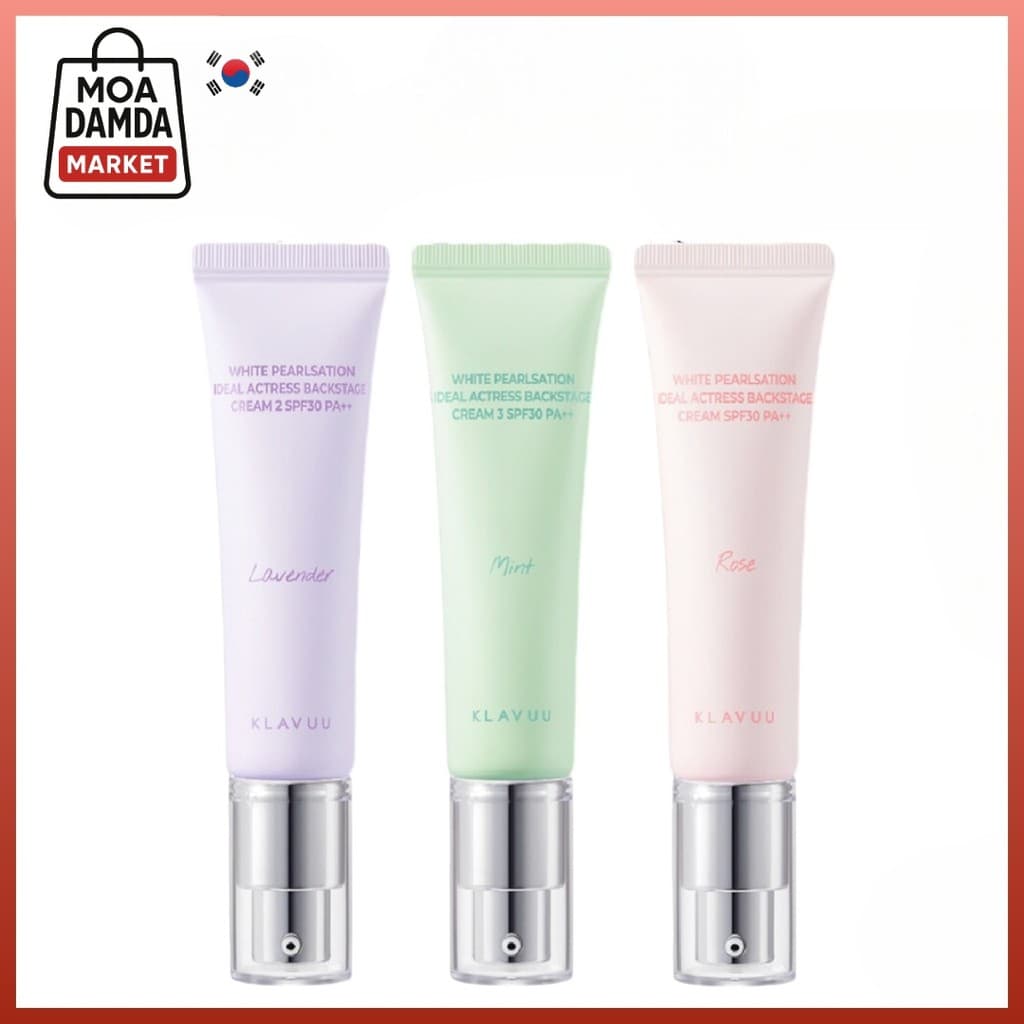 KLAVUU WHITE PEARLSATION Ideal Atriz Creme Backstage Fps30 PA +