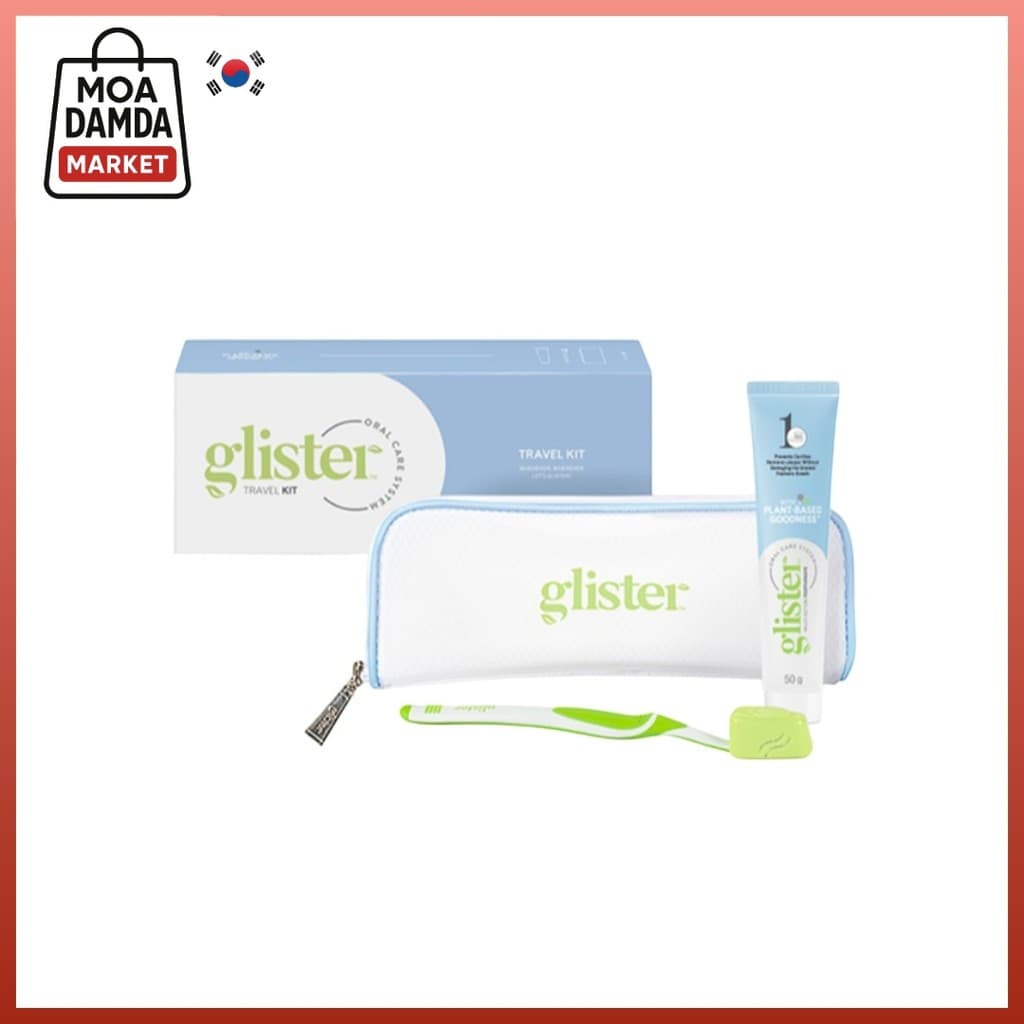 Kit De Viagem Amway Glister (Pasta De Dente/Escova Bolsa)