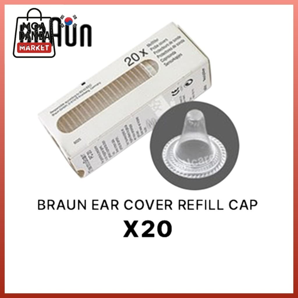 Filtros De Lente Thermoscan Genuínos Braun Cobrem X 20 (1 Caixa)