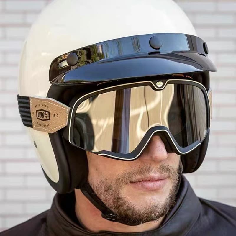 100 % Barstow Vintage Motocross Óculos UV400 Motocicleta MTB Capacete Das Mulheres Dos Homens Moto Fora De Estrada Espor