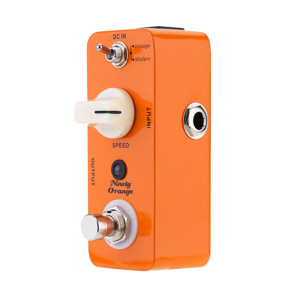 [YXYB] Mooer Ninety Orange Micro Mini Analógico Phaser Pedal De Efeito De Guitarra Elétrica True Bypass