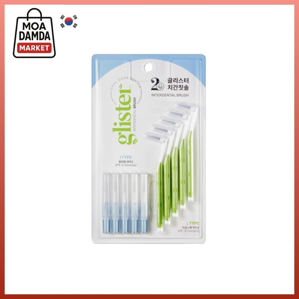 Conjunto De Escova Dentária Amway Glister Inter (Tipo I 5 Unidades/L)