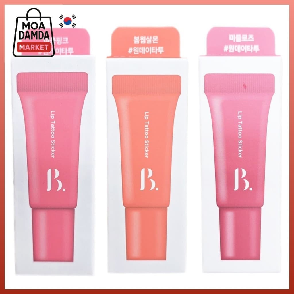 [DAISO Korea] BONCEPT by TONYMOLY Adesivo De Tatuagem Labial-Matiz Removível De Longa Duração 24H | Mancha Coreana À Pro