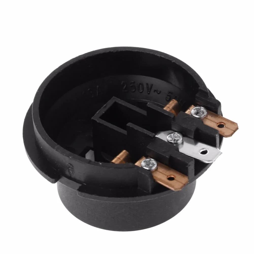 Termostato Elétrico Para base De Chaleira , Conector De Acoplamento Inferior E Interruptor .