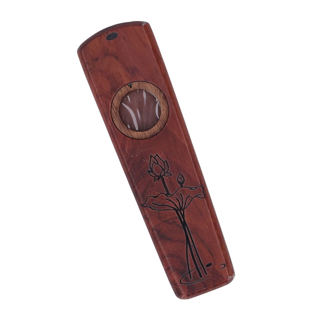 Toelbr Madeira Kazoo Flauta De Jogar Guitarra Ukulele Acompanhamento Gaita Diafragma Instrumento Vento Jacarandá