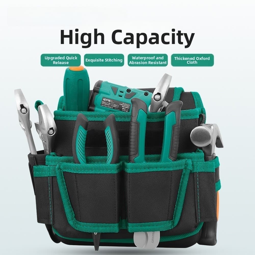 Bolsa De Cintura Multifuncional Para Ferramentas De Bolso De Longa Duração Encanador Eletricista