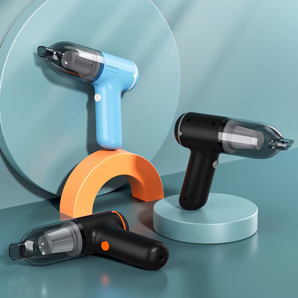 Shenhua Aspirador De Pó Para Carro , Sucção Poderosa , Sem Fio , Portátil , Mini USB , Carregamento Rápido , Limpador De