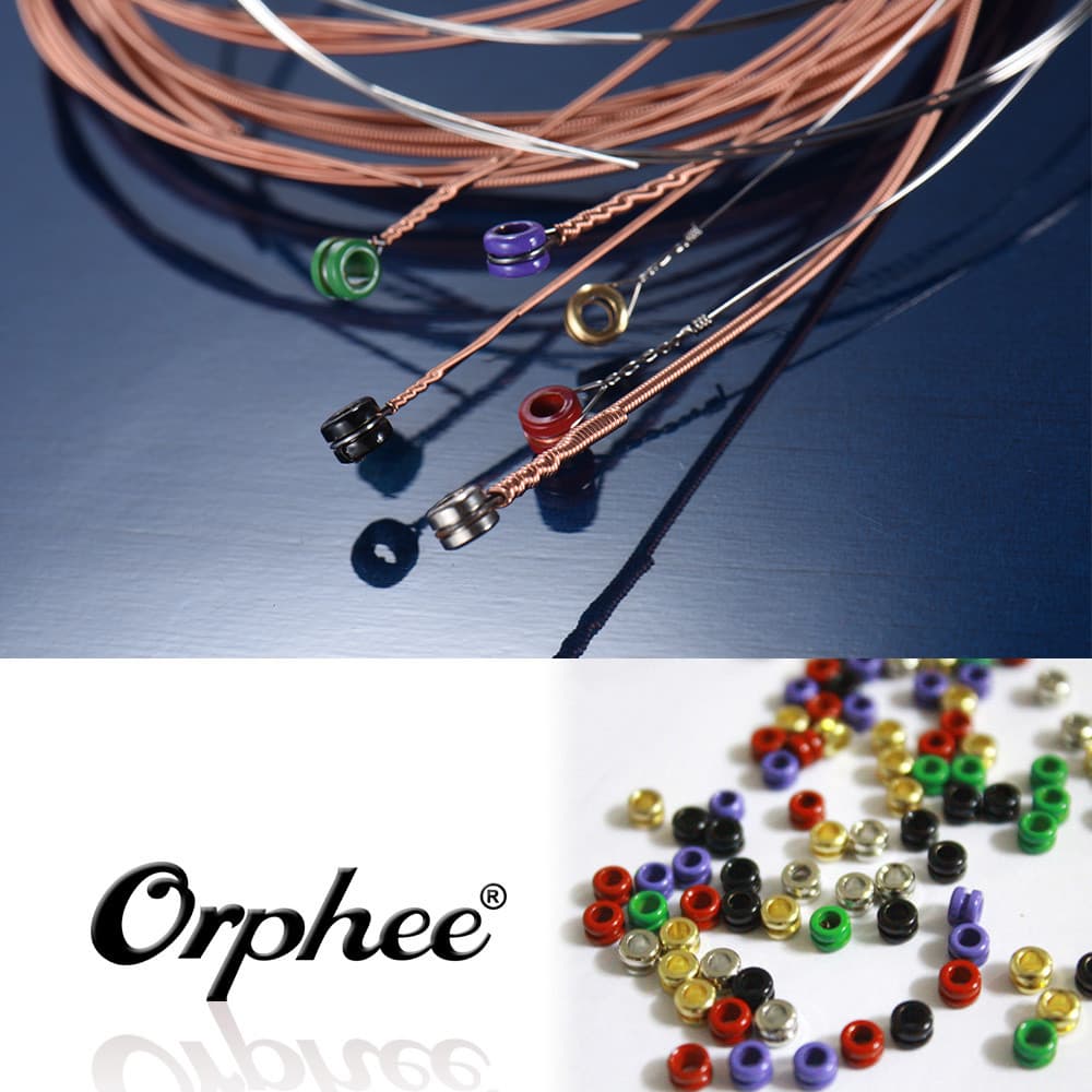 cpnobr Orphee TX620-P Cordas De Aço Para Violão Folk Acústico 6 Peças De Substituição De Conjunto Completo (0,010-. 047)