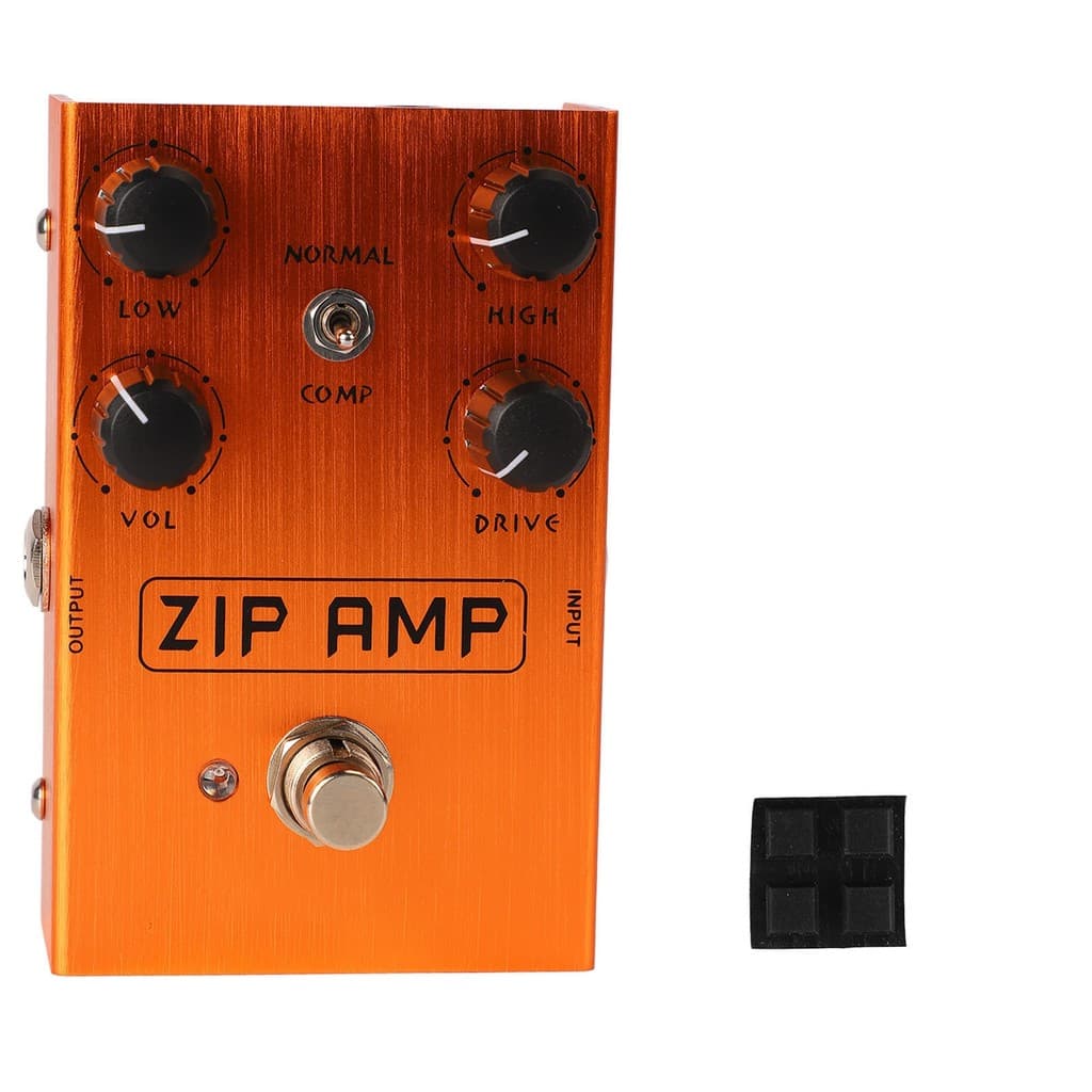 Dispositivo de efeito de guitarra elétrica IRIN Dispositivo de efeito de Pedal de acionamento simula sobrecarga de disto