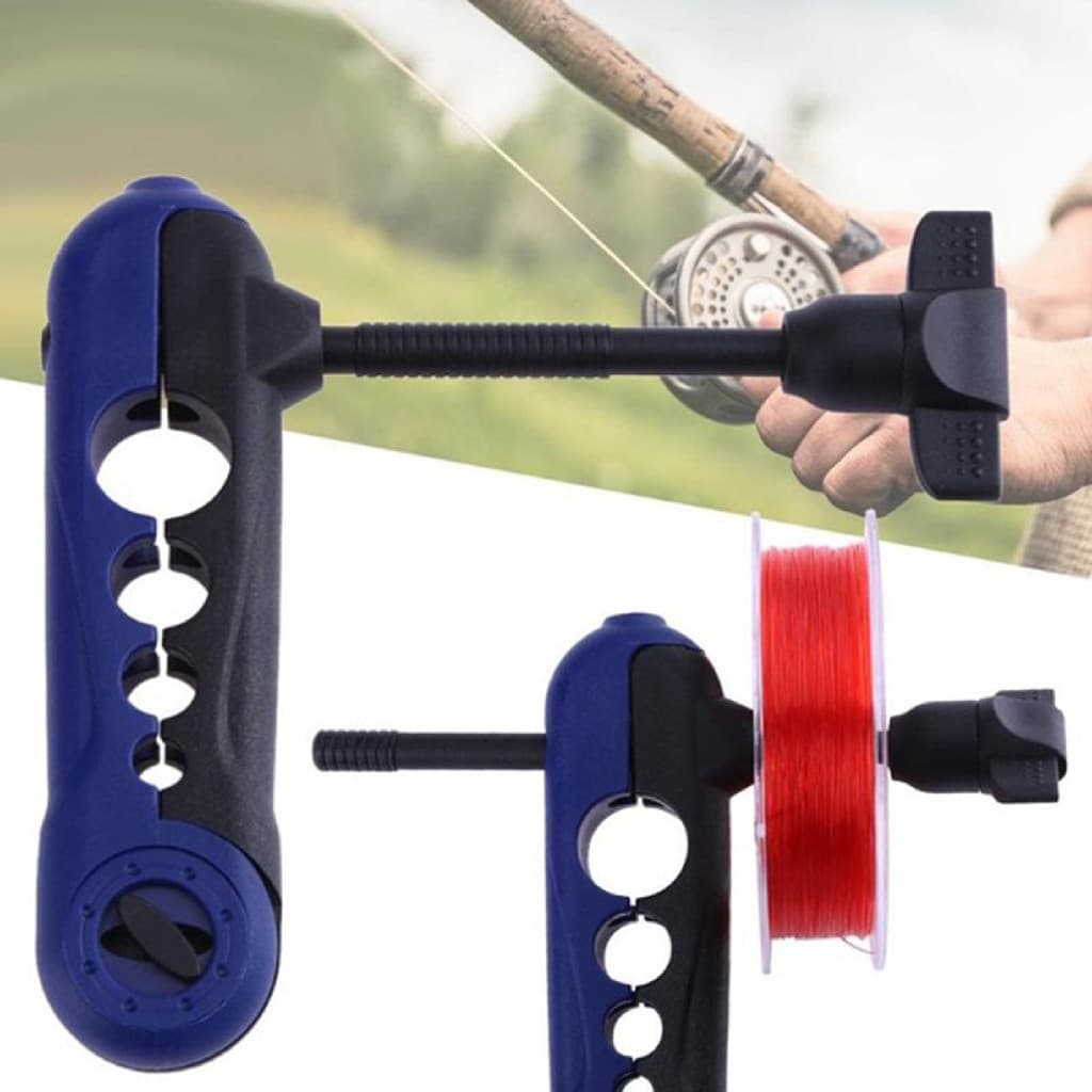 Carretel De Linha Portátil Resistente Às Intempéries Mini Universal Ajustável De Pesca Para