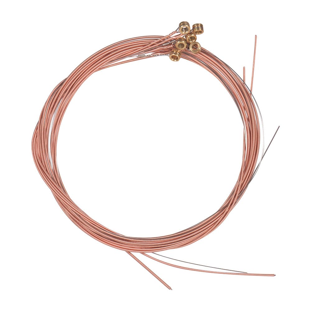 Conjunto De Cordas Para Violão Folk Acústico sicibr , Núcleo De Aço , Enrolamento De Liga De Cobre , 6 Unidades /