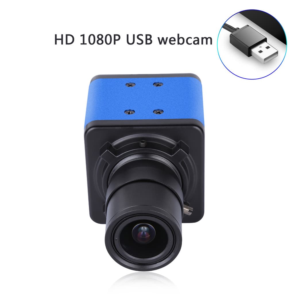 [Andoer.br] 1080P HD Câmera Computador Webcam 2 Megapixels Zoom Óptico 5X Visualização Ampla De 155 Graus Homem