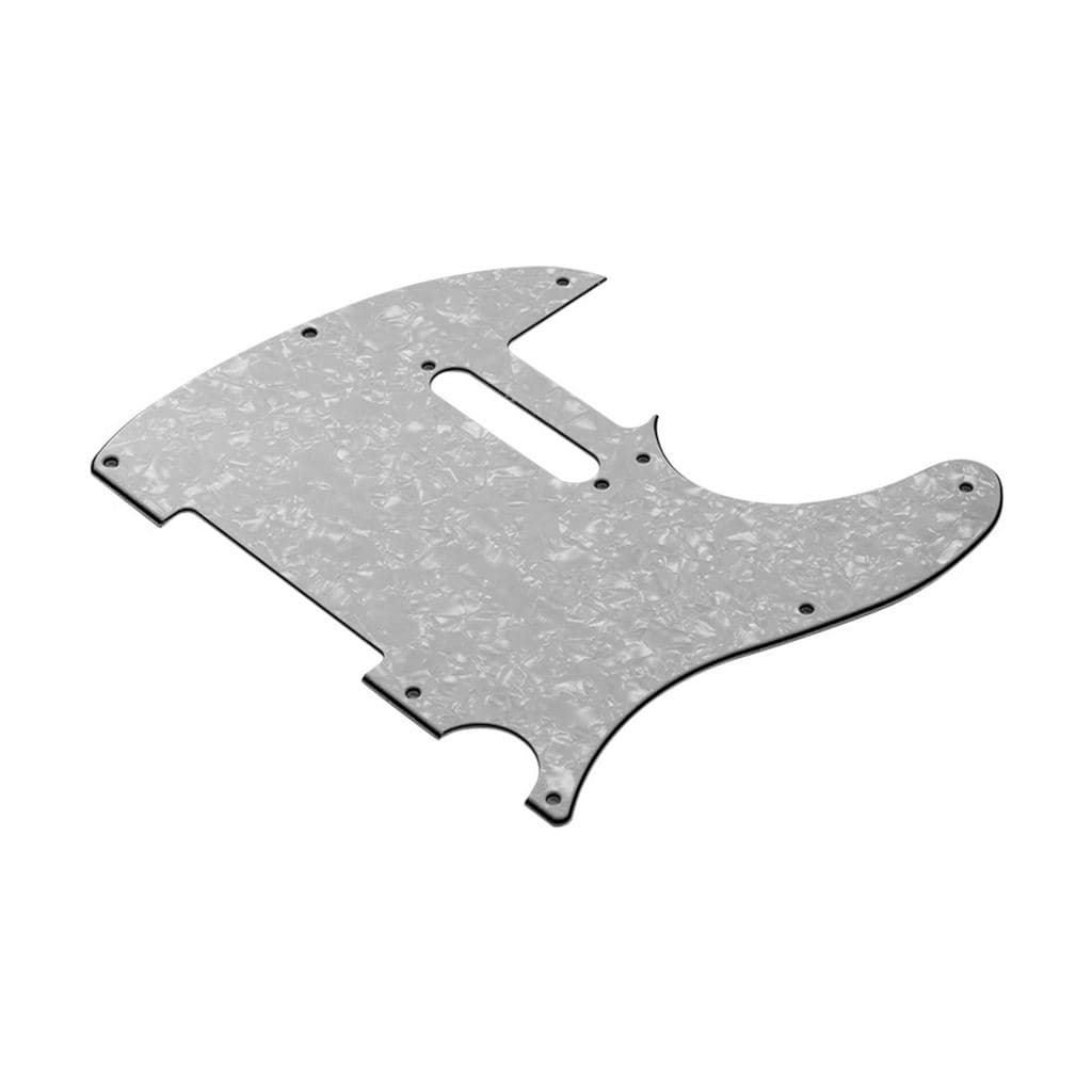 sicibr Pickguard De Guitarra De 3 Camadas Com Furo De Captação De Bobina Única Para Pérola Branca Elétrica