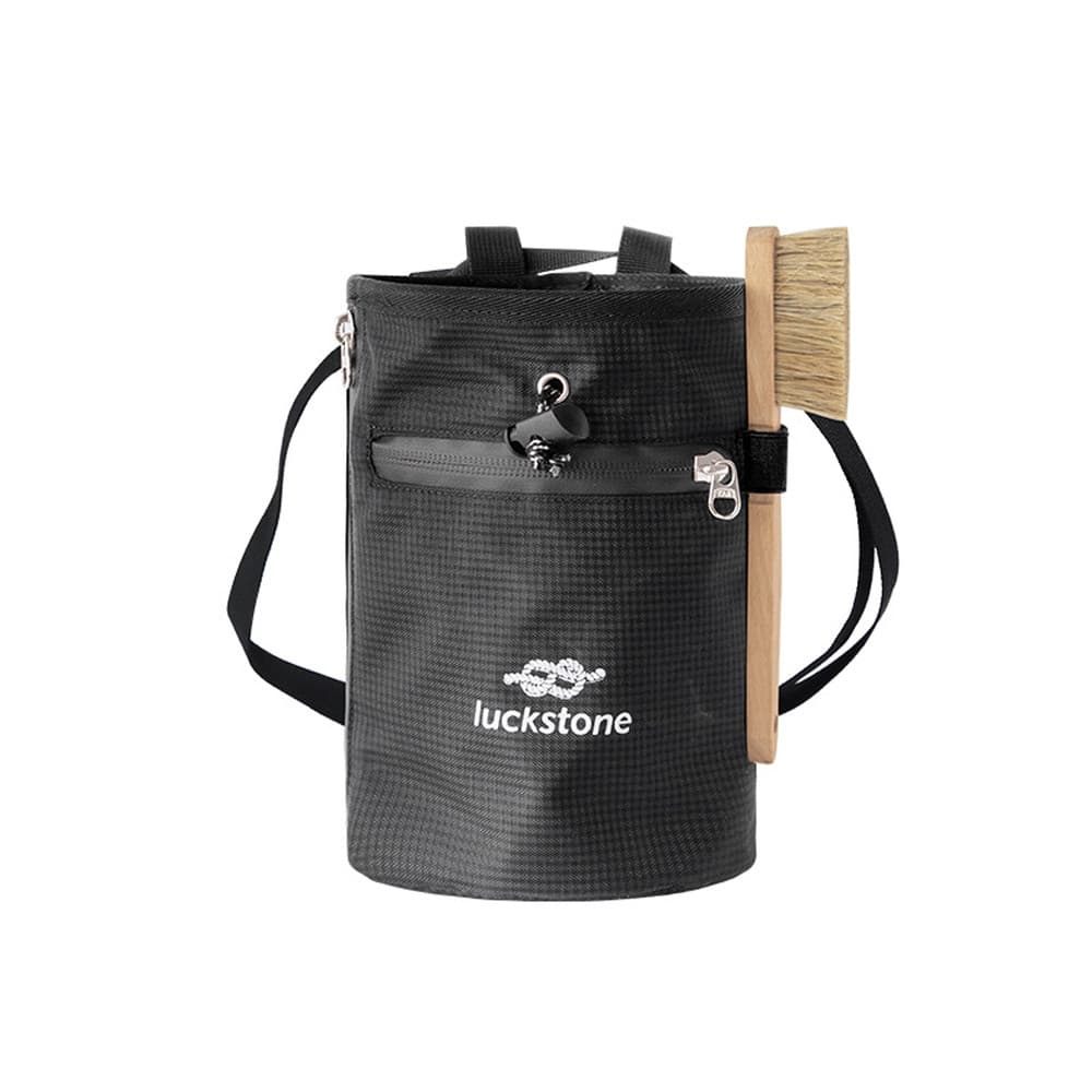 [yeranoutdoor] Bolsa De Armazenamento De Pó De Magnésio Giz De Escalada Com Escova Para Levantamento De Peso Em Boulder