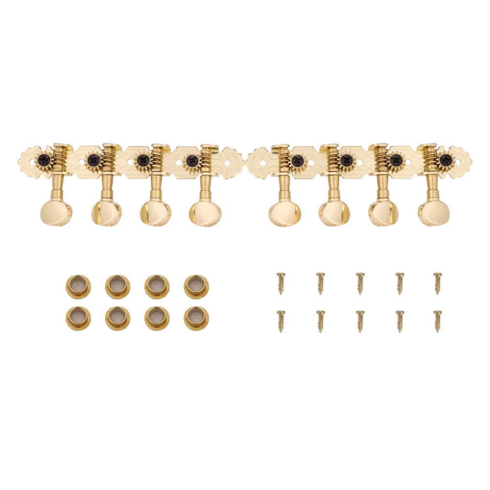 Pegs De Afinação , Botão De Afinadores De Bandolim Dourado 1 : 14 Engrenagem Precisa Para Guitarra