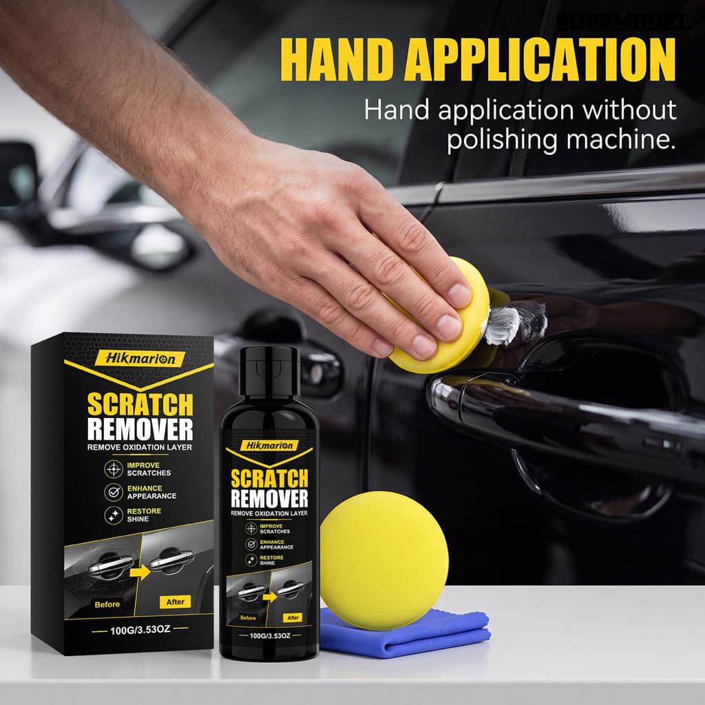 Kit De Remoção De Arranhões De Carro Suppmodel , Conjunto De Reparo De Tinta Para Superfície De Carroceria Automática ,