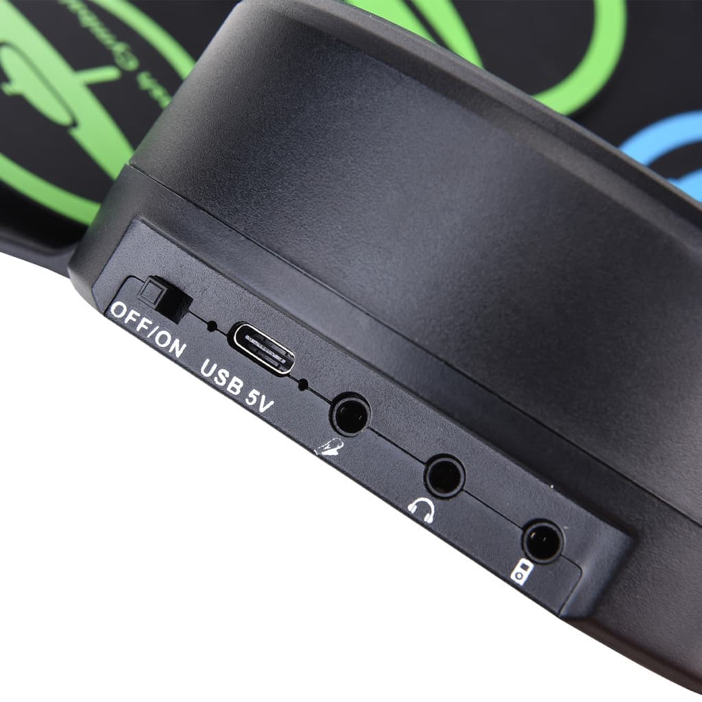 Conjunto De Bateria Eletrônica cpnobr Com 2 Almofadas De Enrolar Para Alto-Falante , 9 , Suporta MIDI , Várias Conexões