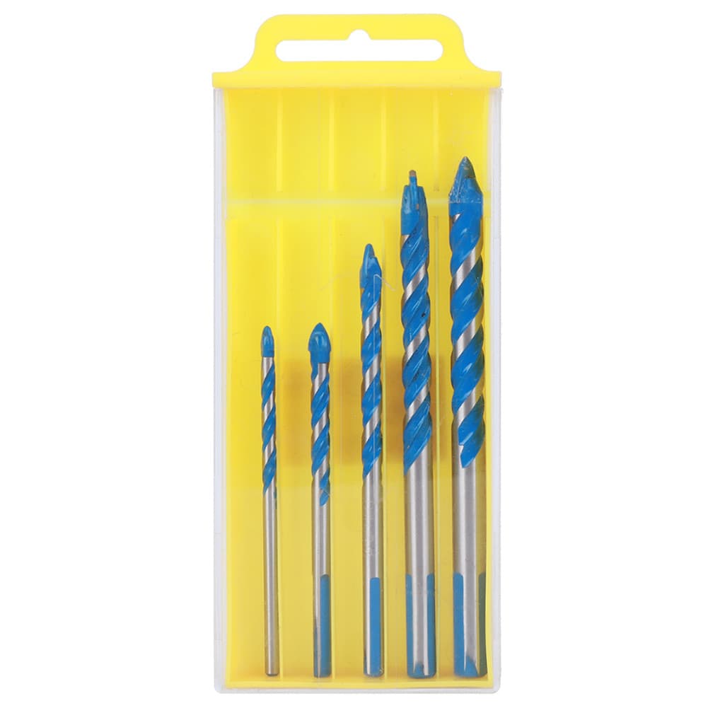5 Pçs Centro Broca Cerâmica Telha Bit DIY Ferramenta De Perfuração Buraco Parede (4mm 5mm 6mm 8mm 10mm) Tolobr